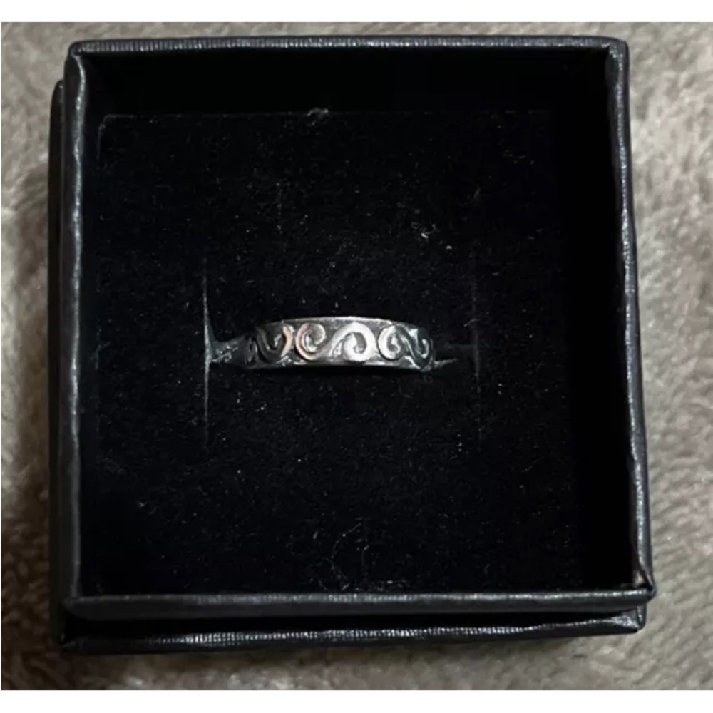 Adjustable Silver Toe Ring Wave Design. 925 Can A… - image 1